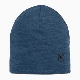 Зимна шапка BUFF Midweight Merino Wool melange tempest
