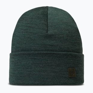 Зимна шапка BUFF Heavyweight Merino Wool solid forest