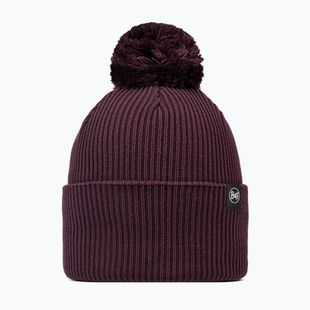 Зимна шапка BUFF Knitted Renvi burgundy