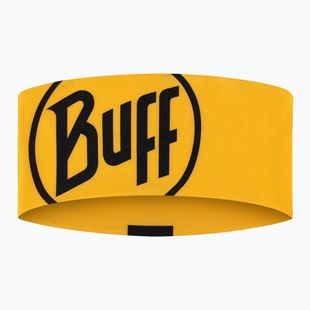 Лента за глава BUFF CoolNet UV Wide logo yellow