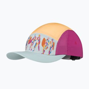 Шапка с козирка BUFF 5 Panel Go lagua pink
