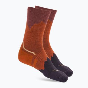 Чорапи BUFF Merino Lightweight Crew LWC3 джинджифилов цвят