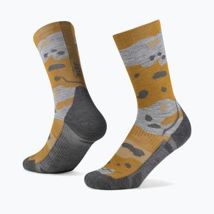 Чорапи BUFF Merino Lightweight Crew LWC2 khaki