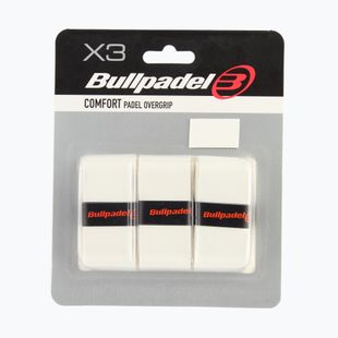 Грипове за падел ракети Bullpadel GB-1200 Comfort 3 pcs. white