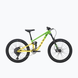 Детски велосипед Marin Rift Zone Jr 24 green/yellow fade