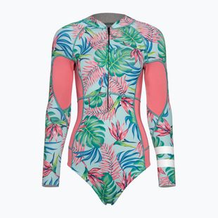 Дамски неопренов костюм за плуване Hurley Advant 2 mm Springsuit java tropical