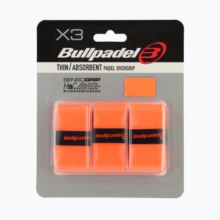 Грипове за падел ракети Bullpadel GB-1705 Senso Absorbent 3 pcs. fluor orange