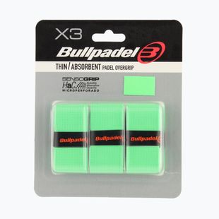 Грипове за падел ракети Bullpadel GB-1705 Senso Absorbent 3 pcs. green