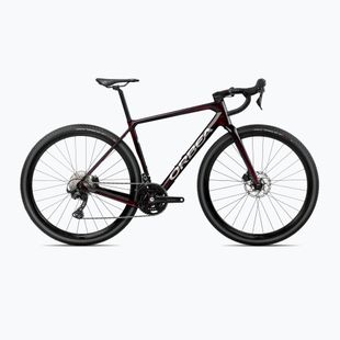 Велосипед за чакъл Orbea Terra M30 Team 2025 виненочервен карбонов изглед