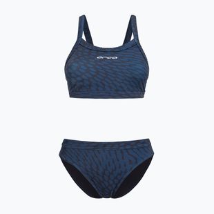 Дамски бански костюм от две части Orca Core Bikini deep blue print