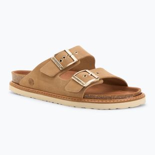 Дамски чехли Genuins Hawaii Velour almond