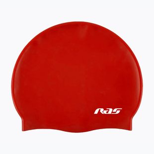 Детска шапка за плуване RAS Silicone red