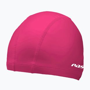 Детска шапка за плуване RAS PU Coated fuchsia