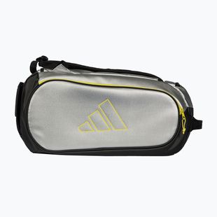Чанта за падел adidas Tour Racket Bag 2026 54 l silver/lime