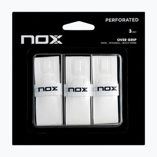 Грипове за падъл NOX Pro Overgrip 3 pcs. white