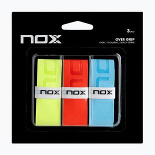 Грипове за падъл NOX Pro Overgrip 3 pcs multicolour