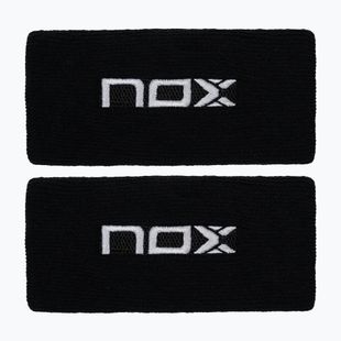 Хавлиени накитници NOX Wristband with Logo 2 szt. black/white