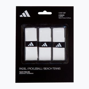 Грип за ракета за падел adidas Padel Overgrip Set 3 бр. white