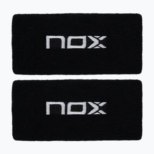 Хавлиени накитници NOX Wristband with Logo 2 szt. black/white