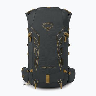 Мъжка туристическа раница Osprey Talon Velocity 20 l dark charcoal/tumbleweed yellow