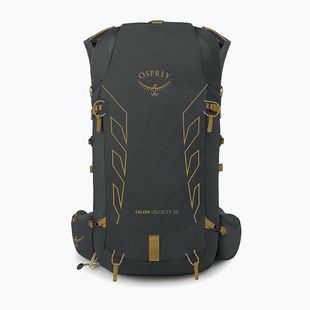 Мъжка туристическа раница Osprey Talon Velocity 20 l dark charcoal/tumbleweed yellow