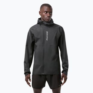 Мъжко яке за бягане NNormal Trail Rain Jacket black