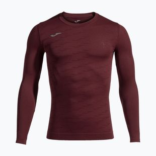 Мъжка термоактивна блуза с дълъг ръкав Joma Classic burgundy