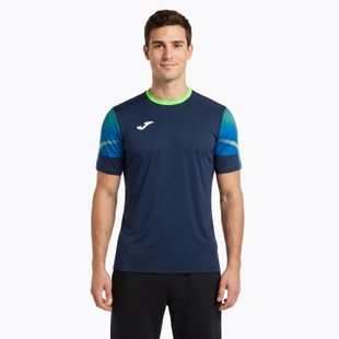 Мъжка тениска за бягане Joma Elite XI navy/fluor green