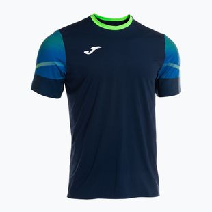 Мъжка тениска за бягане Joma Elite XI navy/fluor green