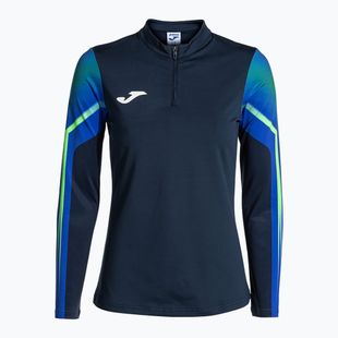 Дамски суитшърт за бягане Joma Elite XI navy/fluor green