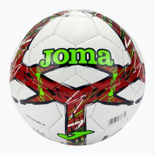 Футболна топка Joma Dali III red/fluor green: размер 5