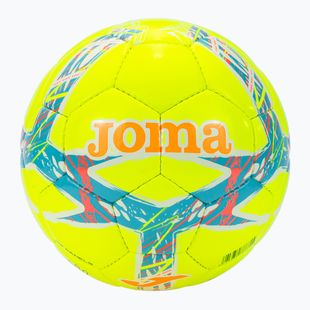 Футболна топка Joma Dali III yellow/fluor turquoise размер 3