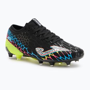 Мъжки футболни обувки Joma Gol FG black/lemon fluor