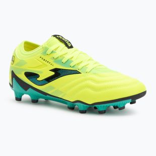 Мъжки футболни обувки Joma Powerful FG lemon fluor/turquoise