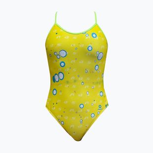 Дамски бански костюм RAS Fluid Race Back yellow
