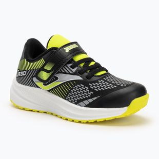 Детски обувки за бягане Joma 30 black/lemon fluor