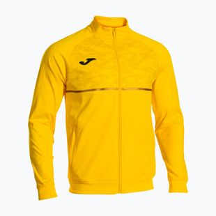 Мъжки потник за бягане Joma Record III Full Zip yellow