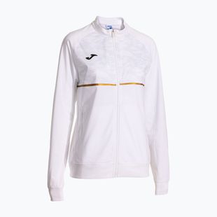 Дамски потник за бягане Joma Record III Full Zip бял