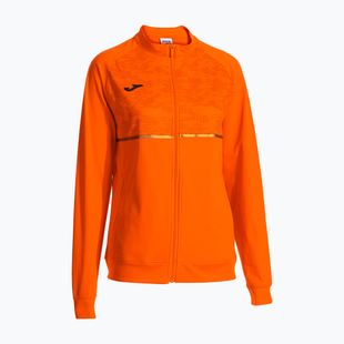 Женски потник за бягане Joma Record III Full Zip orange