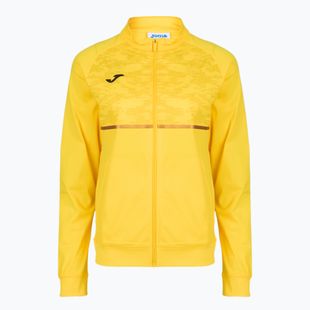Женски потник за бягане Joma Record III Full Zip yellow