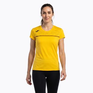 Женска тениска за бягане Joma Record III жълта