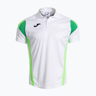 Мъжка тениска за тенис Joma Montreal white/fluor green