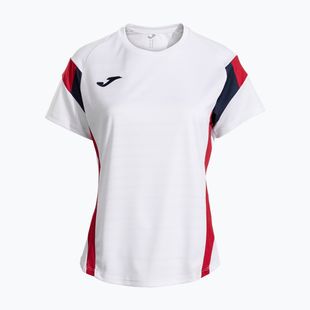 Дамска тениска за тенис Joma Montreal white / red