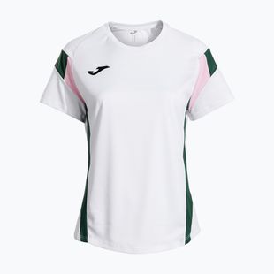Дамска тениска за тенис Joma Montreal white/green