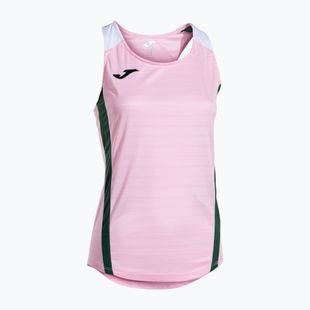 Дамска тениска за тенис Joma Montreal pink/green