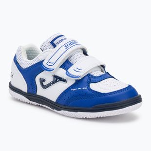 Детски футболни обувки Joma Top Flex Jr IN royal blue/white