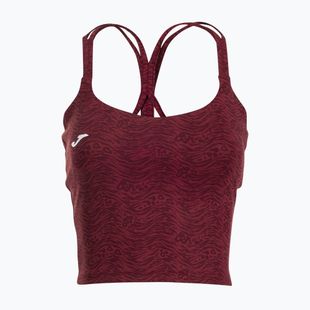 Дамска тениска за тенис Joma Challenge Top W burgundy