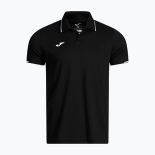 Мъжка поло тениска за тенис Joma Torneo Polo black