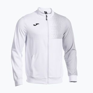 Мъжки суитшърт за тенис Joma Smash Full Zip white