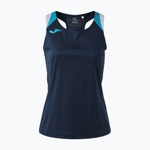 Дамска тениска/фланелка за тенис Joma Terra Tank Top dark navy/turquoise fluor